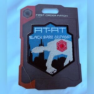 Disney Parks Star Wars Galaxy's Edge First Order Black Spire Outpost Patch 🆕